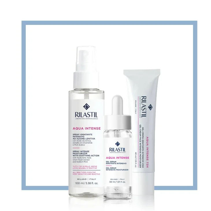 Rilastil Aqua Intense Gel Serum Idratante Azione Antipollution 30 ml