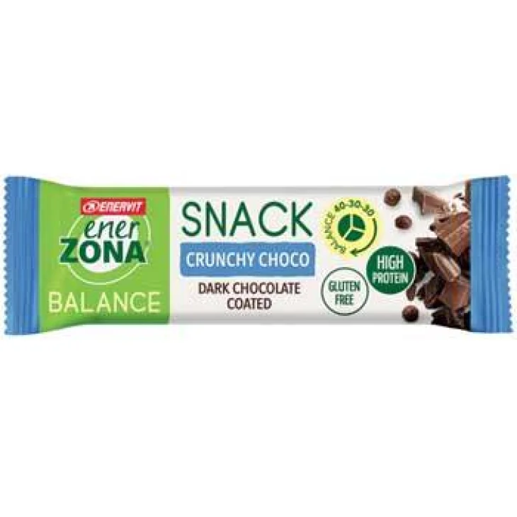 Enerzona Snack Crunchy Barretta Proteica Gusto Choco 33 Gr Enerzona Snack Crunchy Barretta Proteica Gusto Choco 33 Gr