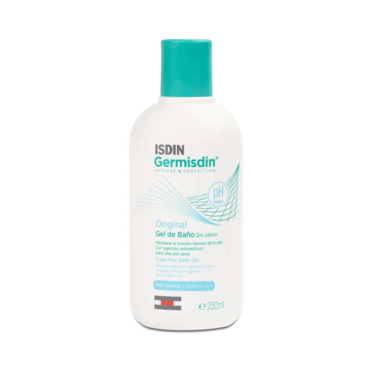 Isdin Germisdin Original Gel Detergente Senza Sapone Pelli Normali 250 ml Isdin Germisdin Original Gel Detergente Senza Sapone Pelli Normali 250 ml