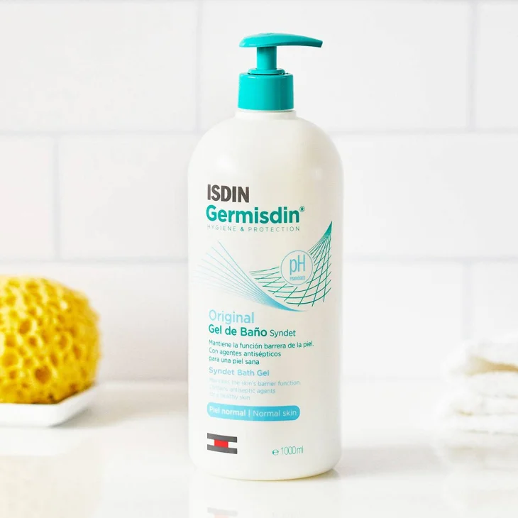Isdin Germisdin Original Gel Detergente Senza Sapone Pelli Normali 1 Litro