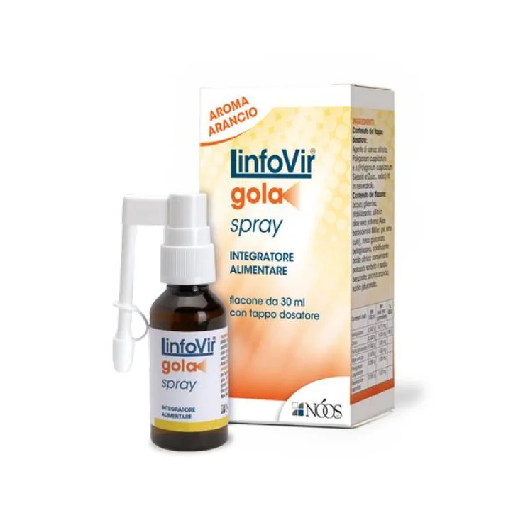 Noos Linfovir Gola Benessere Gola Spray Orale 30 ml Noos Linfovir Gola Benessere Gola Spray Orale 30 ml