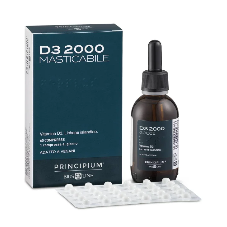 Bios Line D3 2000 Vegetale Integratore Vitamina D3 50 ml
