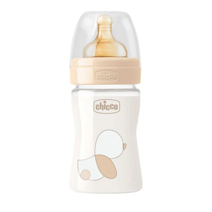 Chicco Biberon Original Touch Vetro Neutro Caucci&ugrave; a flusso lento 150 ml