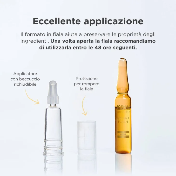 Isdin Isdinceutics Istant Flash Fiale ad effetto lifting immediato 5 fiale