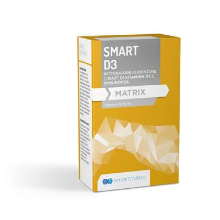 Smartfarma Smart D3 Matrix Vitamine per Bambini 15 ml Smartfarma Smart D3 Matrix Vitamine per Bambini 15 ml