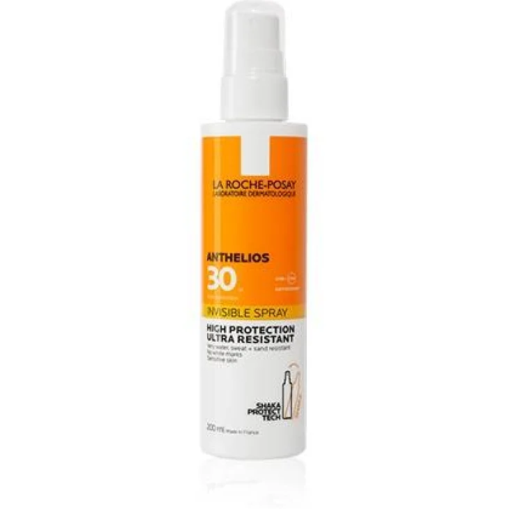 La Roche Posay Anthelios Shaka Spray Invisibile Viso e Corpo SPF 30 200 ml La Roche Posay Anthelios Shaka Spray Invisibile Viso e Corpo SPF 30 200 ml