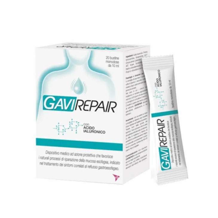 Gaviscon Gavi Repair Acidit&agrave; e Reflusso contro l'acidit&agrave; di stomaco 20 bustine