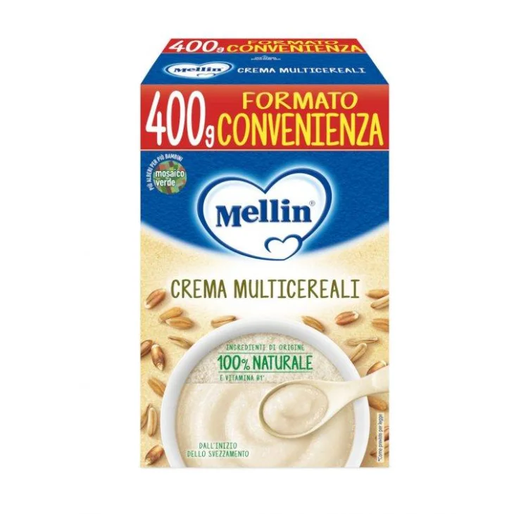Mellin Prima Pappa Crema Multicereali 400 gr Mellin Prima Pappa Crema Multicereali 400 gr