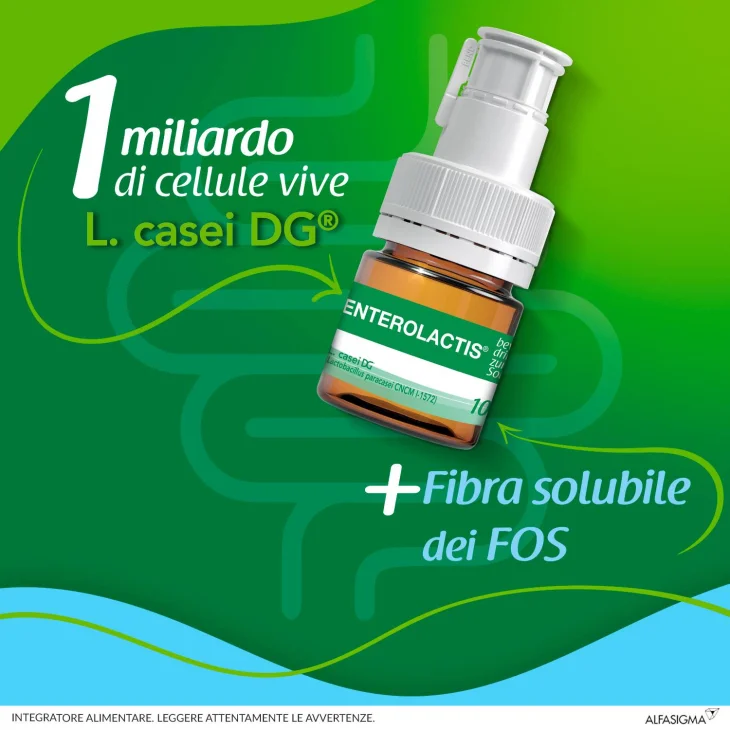 Enterolactis Fibra Liquida Fermenti Lattici 12 flaconcini Enterolactis Fibra Liquida Fermenti Lattici 12 flaconcini