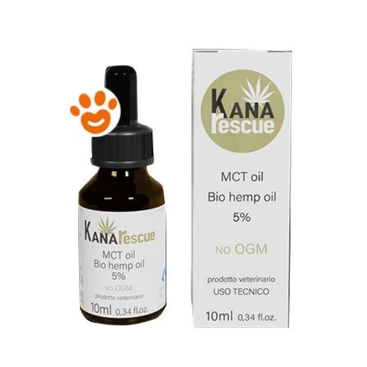 KanaRescue Olio CBD 5% Uso Veterinario 10 ml KanaRescue Olio CBD 5% Uso Veterinario 10 ml