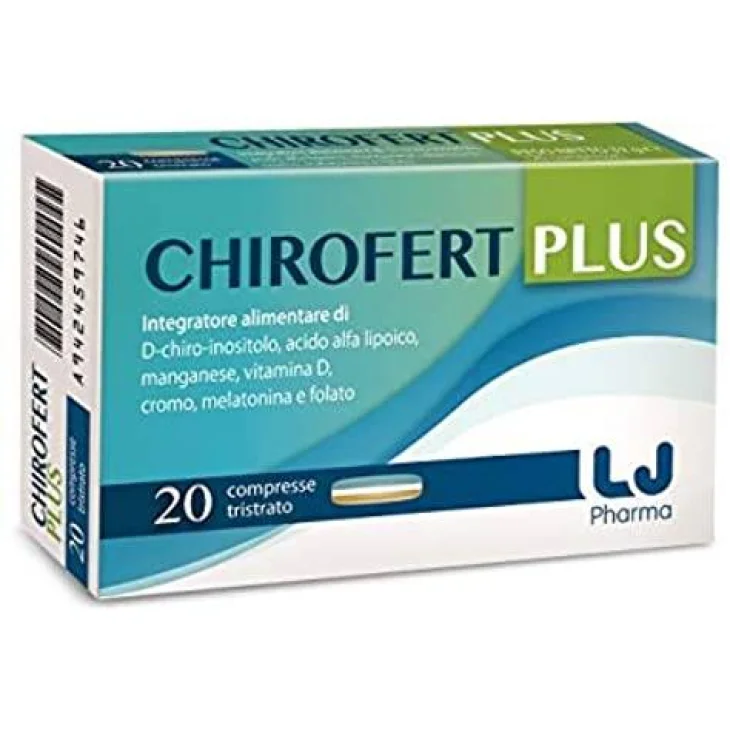 Chirofert Plus Tristrato Integratore Disturbi Femminili 20 Compresse Chirofert Plus Tristrato Integratore Disturbi Femminili 20 Compresse