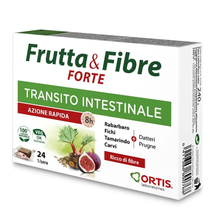 Ortis Frutta & Fibre Transito Intestinale 24 cubetti Ortis Frutta & Fibre Transito Intestinale 24 cubetti