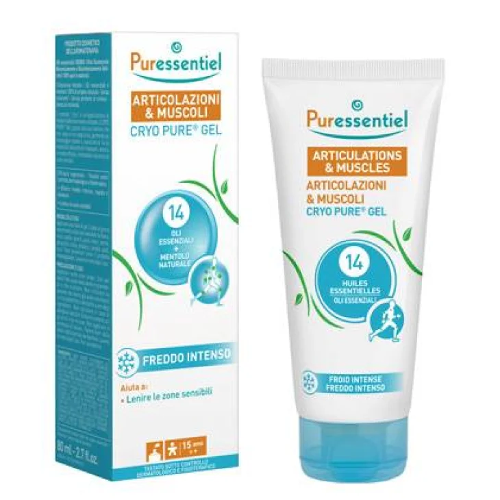 Puressentiel Cryo Pure Gel Per Articolazioni e Muscoli 80 ml