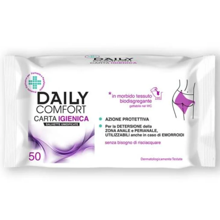 Biogenya Daily Comfort Carta Igienica Umidificata 50 salviette Biogenya Daily Comfort Carta Igienica Umidificata 50 salviette