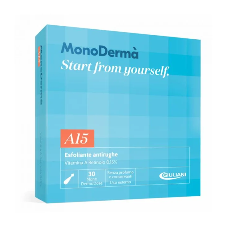 Monoderm&agrave; A15 Siero Esfoliante Antirughe 30 perle