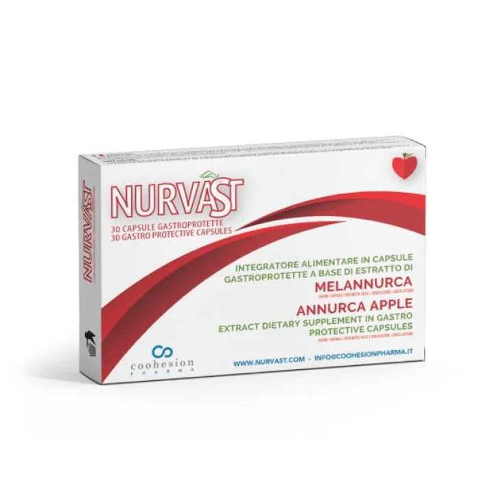 Nurvast Integratore Mela Annurca Controllo Colesterolo 30 capsule