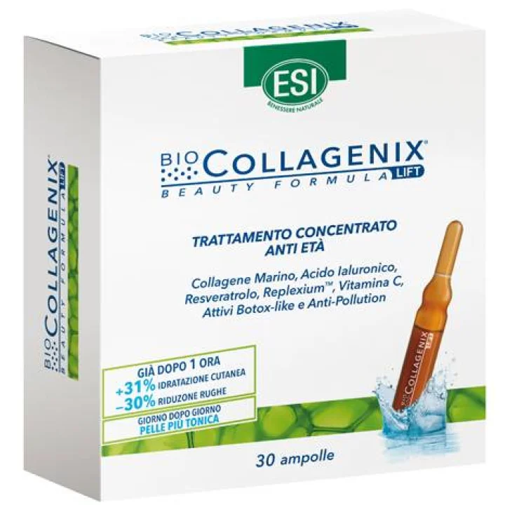 Esi Biocollagenix Trattamento Concentrato Anti-Età 30 Ampolle Esi Biocollagenix Trattamento Concentrato Anti-Età 30 Ampolle