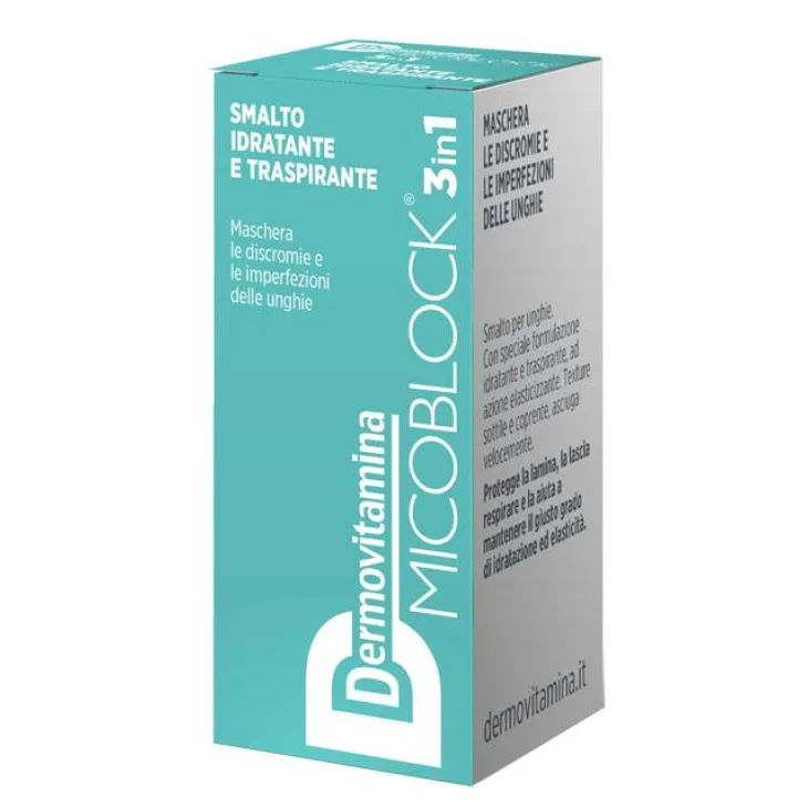 Dermovitamina Micoblock Smalto Idratante Turchese 5 ml Dermovitamina Micoblock Smalto Idratante Turchese 5 ml