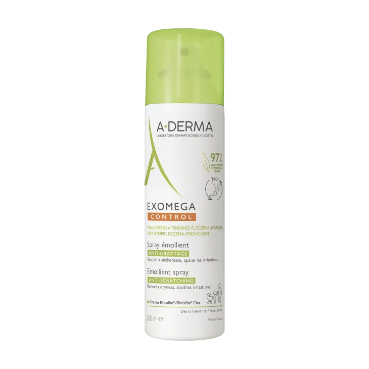 A-Derma Exomega Control Spray Emolliente Anti-Prurito 200 ml A-Derma Exomega Control Spray Emolliente Anti-Prurito 200 ml
