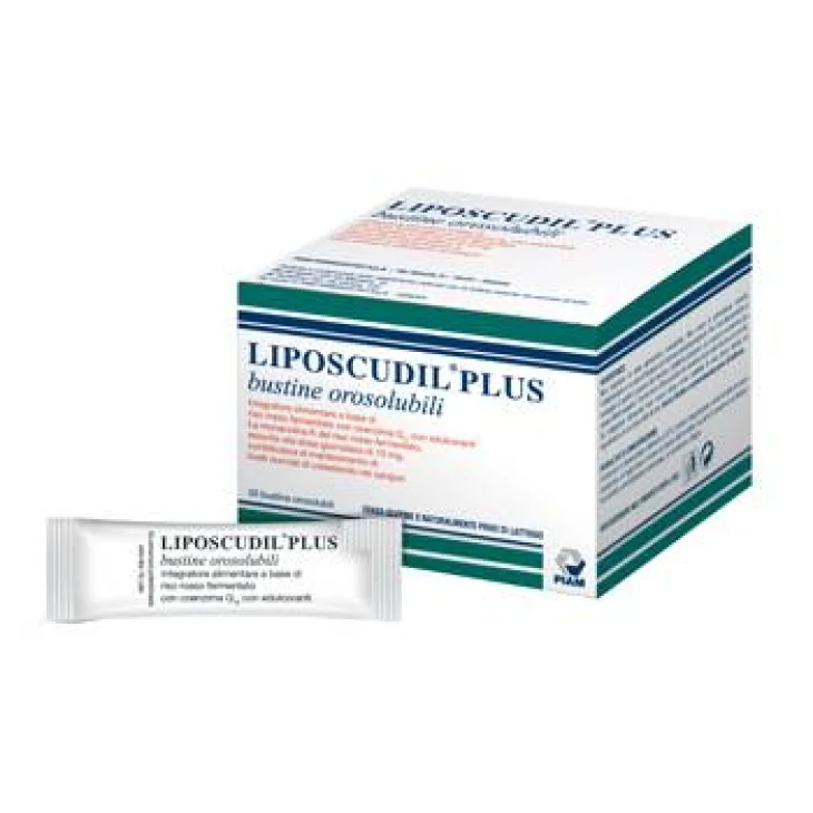 Piam Liposcudil Plus Integratore per il Controllo dei Lipidi 30 bustine Piam Liposcudil Plus Integratore per il Controllo dei Lipidi 30 bustine