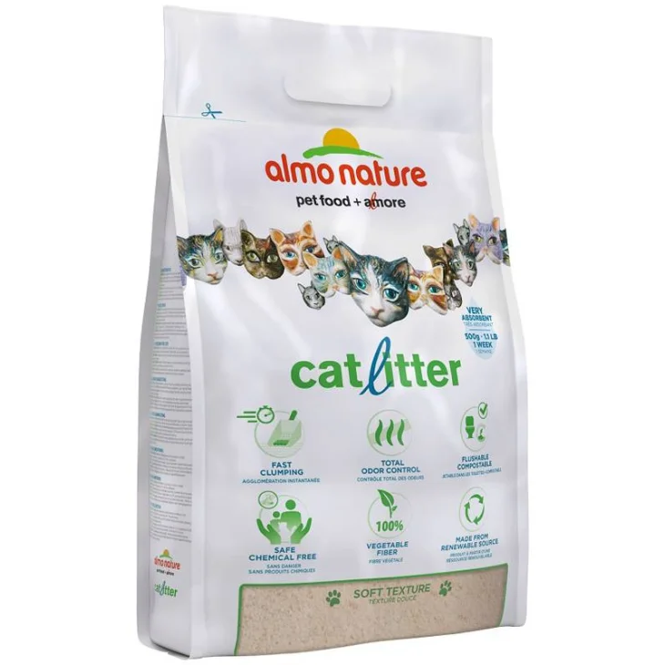 Almo Nature Cat Litter Lettiera per gatti biodegradabile 4.54 Kg Almo Nature Cat Litter Lettiera per gatti biodegradabile 4.54 Kg