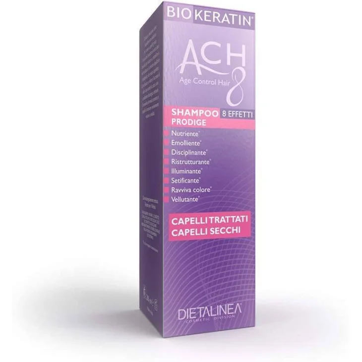 BioKeratin ACH8 Shampoo Prodige Capelli Secchi 200 ml BioKeratin ACH8 Shampoo Prodige Capelli Secchi 200 ml