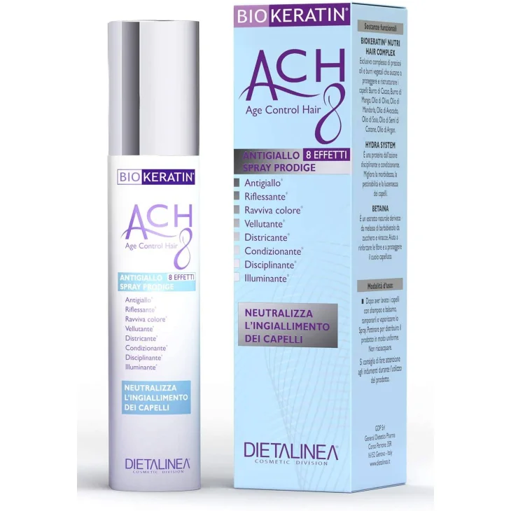 Biokeratin ACH8 Spray Prodige Antigiallo 100 ml