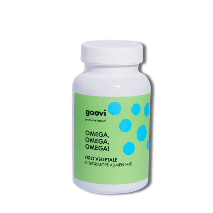 Goovi Oro Vegetale Integratore Omega 3-6-9 60 perle softgel Goovi Oro Vegetale Integratore Omega 3-6-9 60 perle softgel