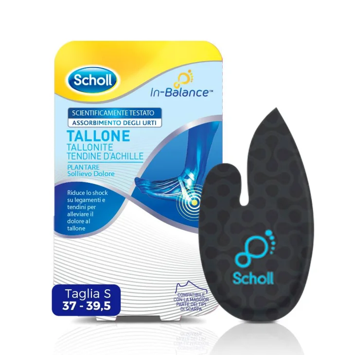 Scholl Plantare Tallone Sollievo Dolore Taglia S