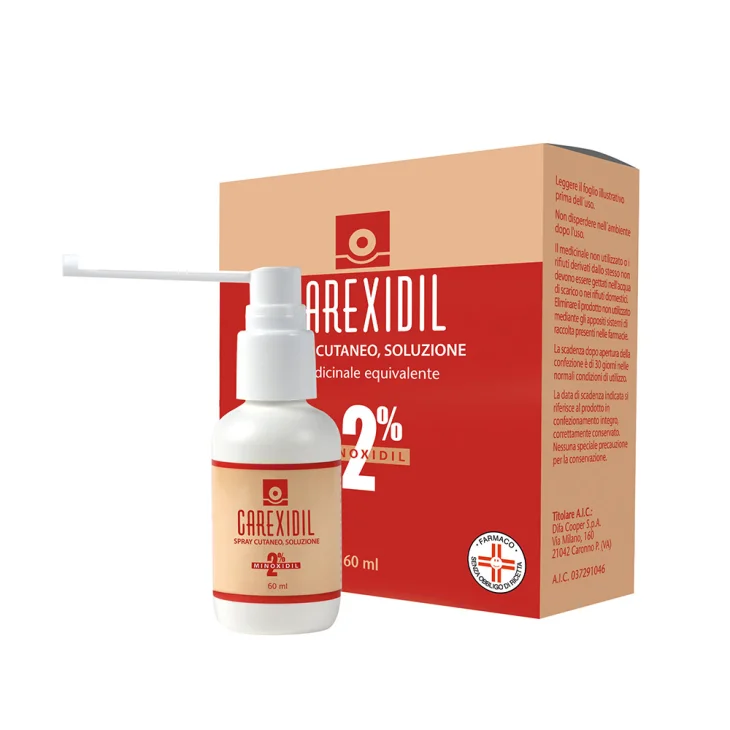 Carexidil Soluzione Cutanea 2% 60 ml Carexidil Soluzione Cutanea 2% 60 ml