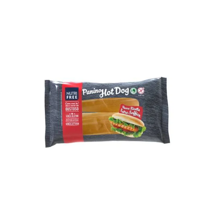 Nutri Free Panino Hot Dog senza glutine lattosio uova 65 g Nutri Free Panino Hot Dog senza glutine lattosio uova 65 g