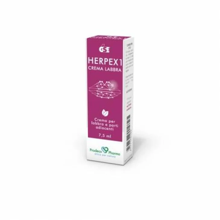 Prodeco GSE Herpex 1 Crema per le labbra 7,5 ml Prodeco GSE Herpex 1 Crema per le labbra 7,5 ml