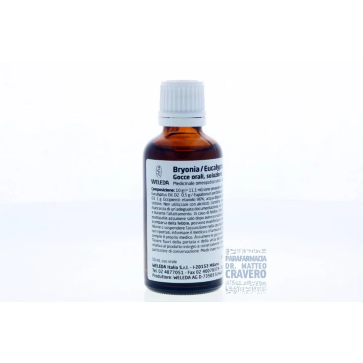 WELEDA BRYONIA EUCALYPTUS COMPOSTA 50 ML DILUIZIONE IN GOCCE
