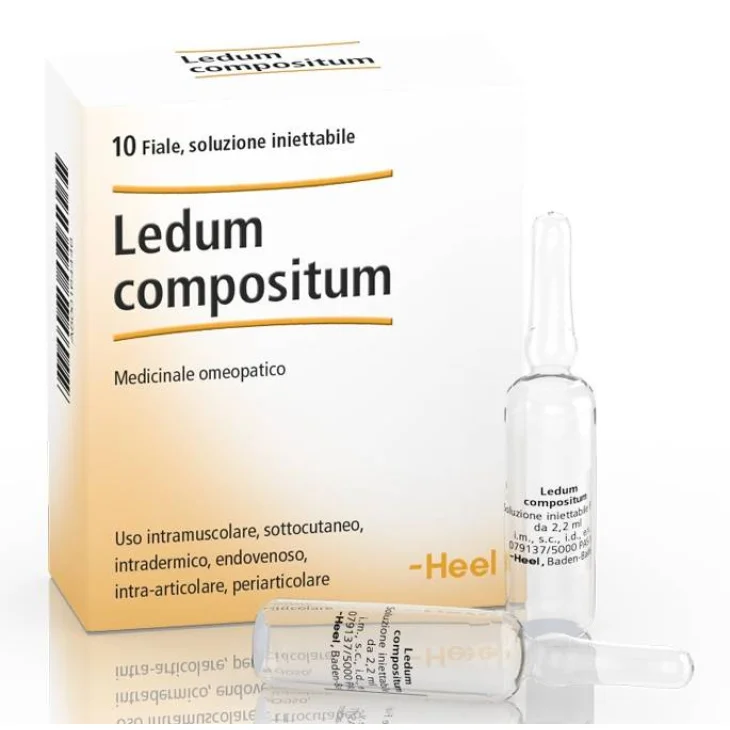 Heel Ledum Compositum 10 Fiale da 2,2 ml