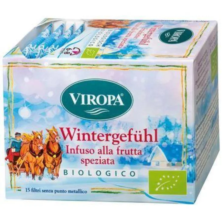 Viropa Wintergefuhl Infuso alla Frutta Speziato 15 Filtri