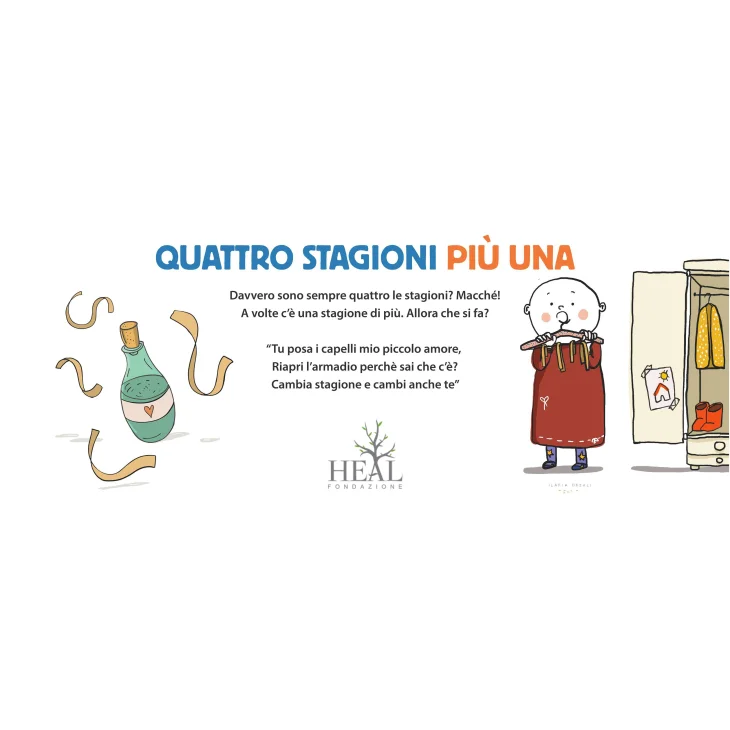 "Quattro Stagioni pi&ugrave; Una" - Favola Illustrata