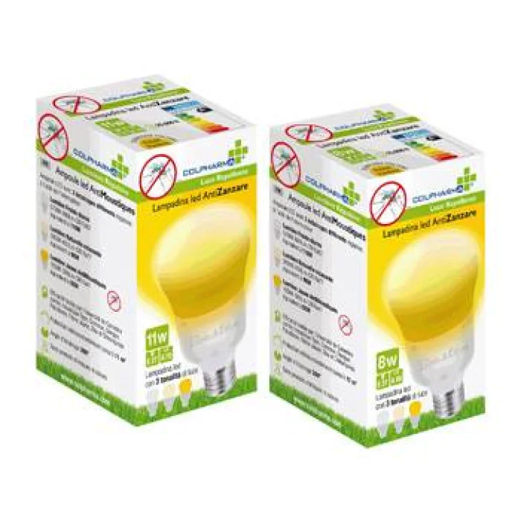 Colpharma Lampadina Led Antizanzara 11 Watt Colpharma Lampadina Led Antizanzara 11 Watt