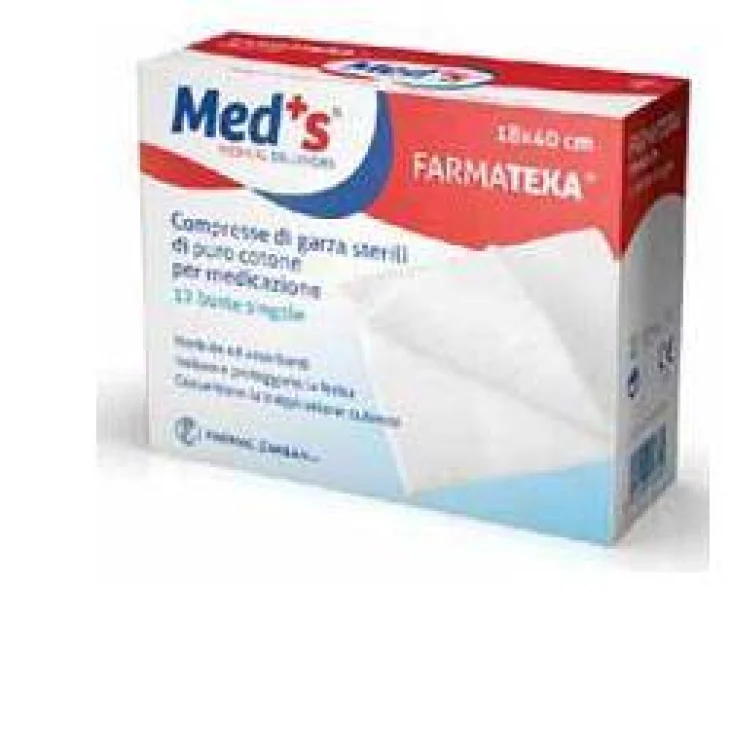 Meds Garza compressa 12/8 36x40cm 12 Pezzi