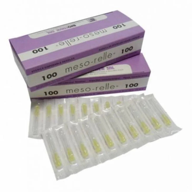 Mesorelle Aghi Leuer per Mesoterapia 27G x 6 mm