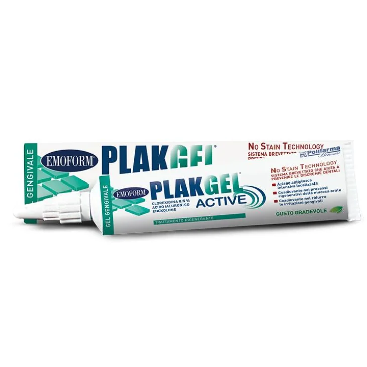 Polifarma Plakout Active Gel gengivale antiplacca 30 ml Polifarma Plakout Active Gel gengivale antiplacca 30 ml