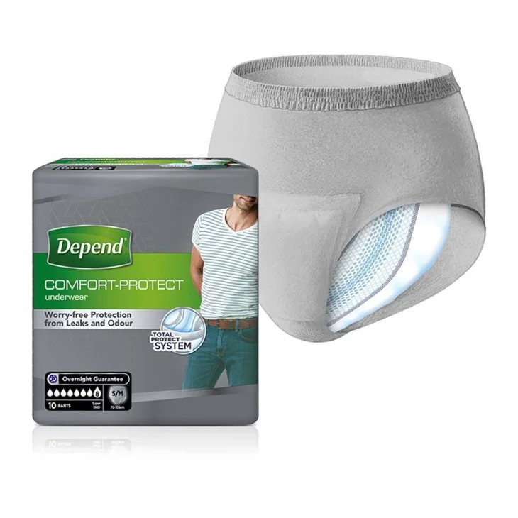Depend Comfort Protect Slip Assorbenti Uomo S/M Depend Comfort Protect Slip Assorbenti Uomo S/M
