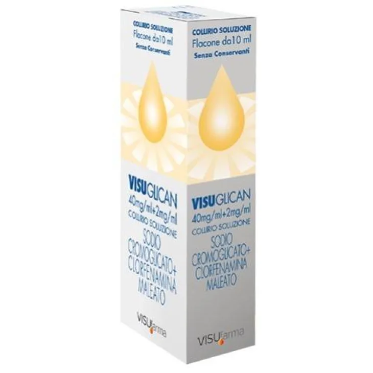 Visuglican 4% + 0,2% Collirio 10 ml