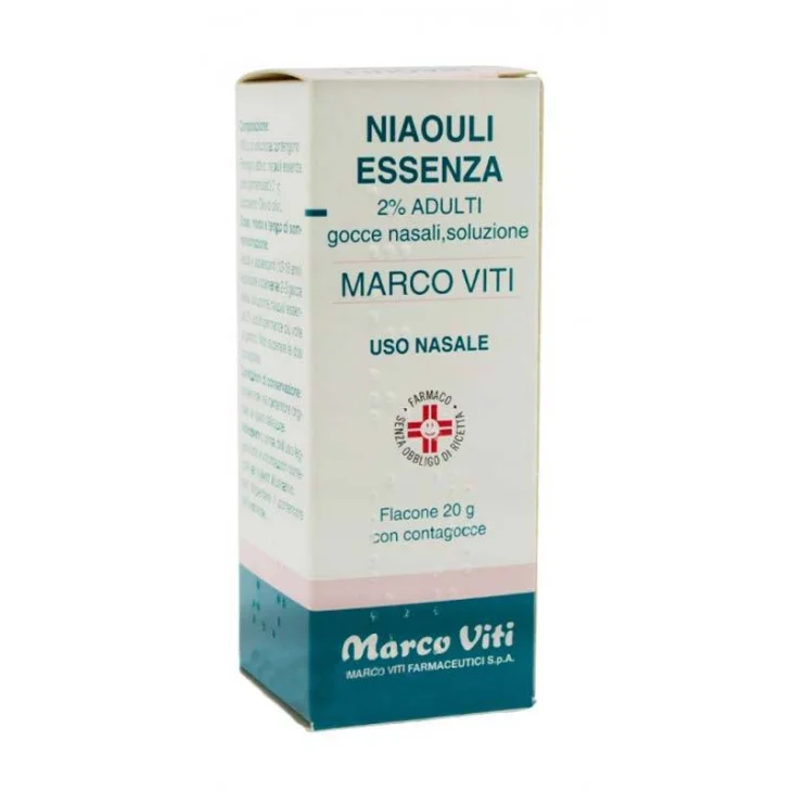 Marco Viti Niaouli Essenza Gocce Nasali 20 g