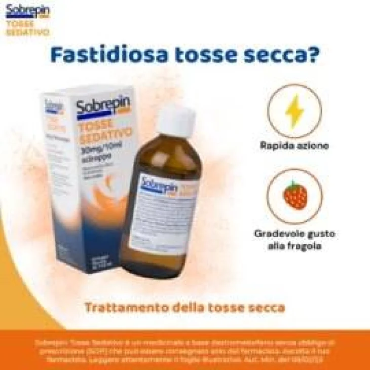 Pharmaidea Sobrepin Tosse Sedativo Sciroppo 150 Ml 30 Mg/10 Ml