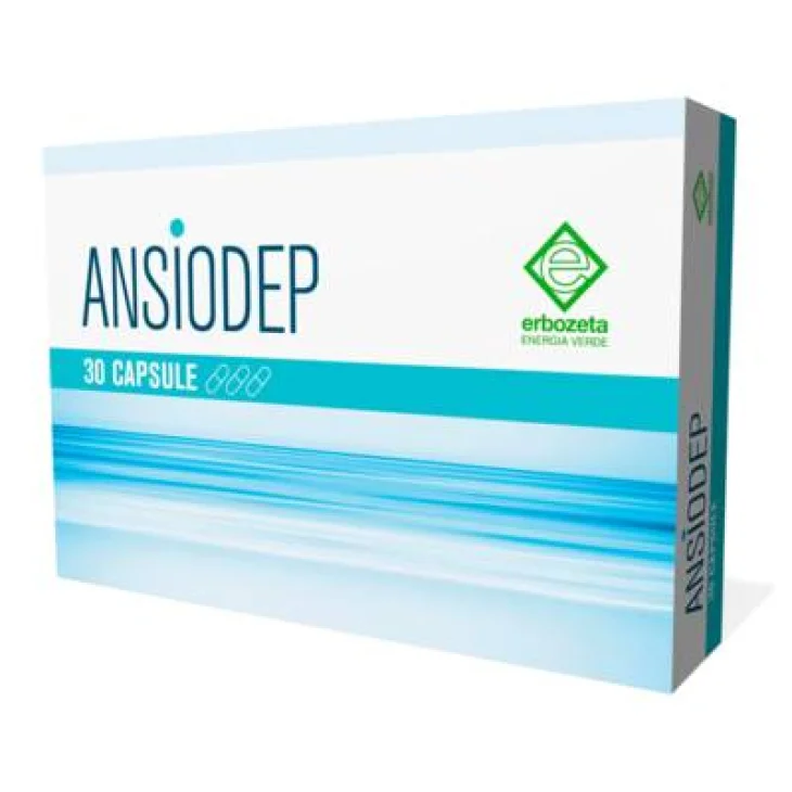 Erbozeta Ansiodep Integratore contro Ansia e Insonnia 30 capsule Erbozeta Ansiodep Integratore contro Ansia e Insonnia 30 capsule