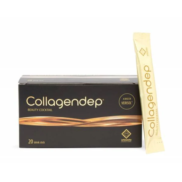 Collagendep Beauty Cocktail Integratore per la Pelle 20 Drink Stick da 15 ml Collagendep Beauty Cocktail Integratore per la Pelle 20 Drink Stick da 15 ml