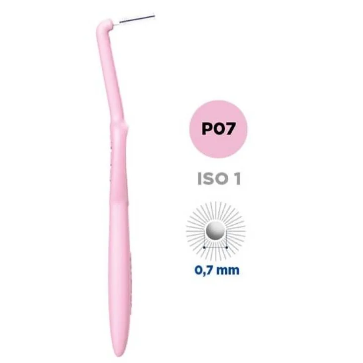 Curasept Proxi Angle P07 Rosa/pink Scovolino interdentale 5 pezzi Curasept Proxi Angle P07 Rosa/pink Scovolino interdentale 5 pezzi
