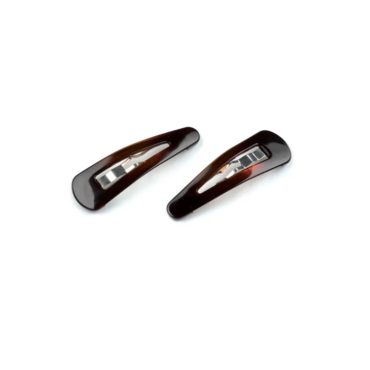 Beautytime Clip Clic Clac Tartarugate Mollette 2 Pezzi Beautytime Clip Clic Clac Tartarugate Mollette 2 Pezzi