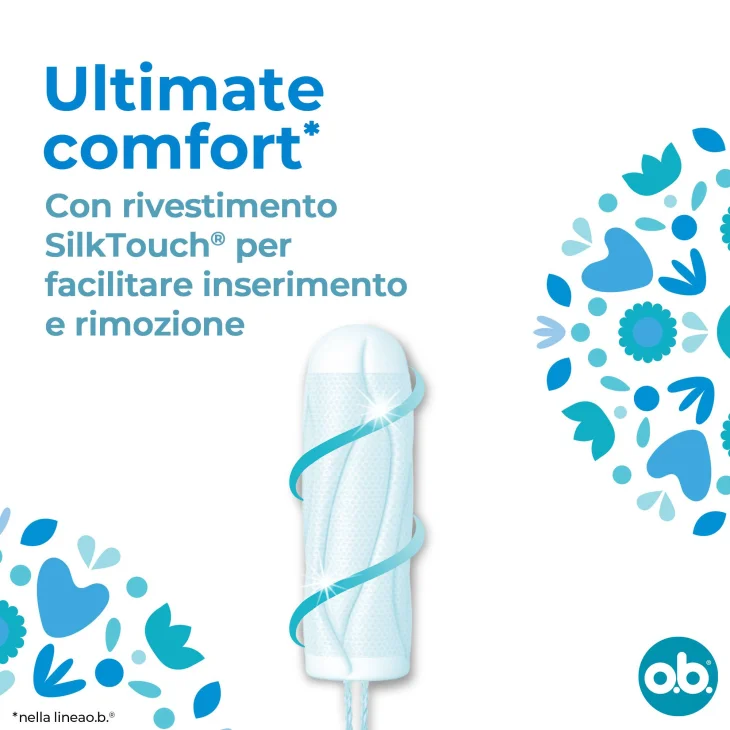 o.b. Assorbenti Interni ProComfort Super Plus Flusso Molto Intenso, Inserimento e Rimozione Facile16 pz
