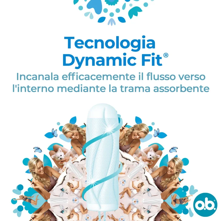 o.b. Assorbenti Interni ProComfort Super Plus Flusso Molto Intenso, Inserimento e Rimozione Facile16 pz